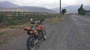 Motoradfahren Kirgistan