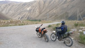 Motoradfahren Kirgistan